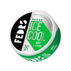 FEDRS Ice Cool Hard X-Strong Mint 50mg