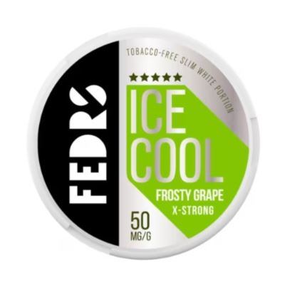 FEDRS Ice Cool Hard X-Strong Frosty Grape 50mg