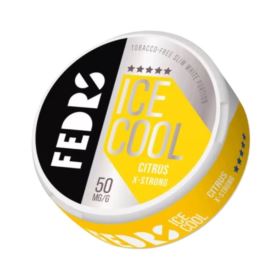 FEDRS Ice Cool Hard X-Strong Citrus 50mg