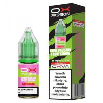 Liquid OX Passion 10ml Kiwi Passionfruit Guava 20mg