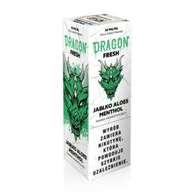 Liquid DRAGON FRESH Salt Jabłko Aloes Menthol 20mg