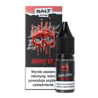Liquid DARK LINE BLACK Salt 10ml Cherry Ice 20mg