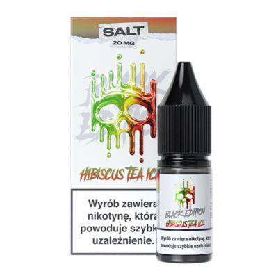 Liquid DARK LINE BLACK Salt 10ml Hibiscus Tea Ice 20mg