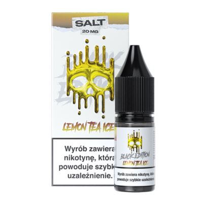 Liquid DARK LINE BLACK Salt 10ml Lemon Tea Ice 20mg