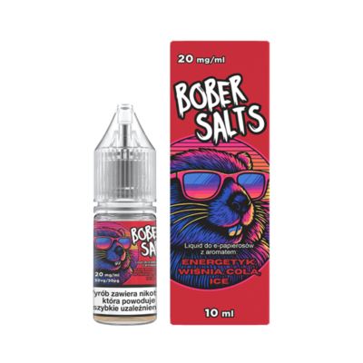 Liquid BOBER Salt 10ml Energetyk Wiśnia Cola Ice 20mg