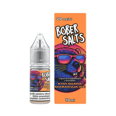Liquid BOBER Salt 10ml Kiwi Guava Marakuja Ice 20mg