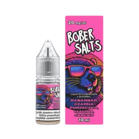 Liquid BOBER Salt 10ml Rabarbar Czarna Porzeczka Malina Jabłko 20mg