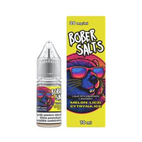 Liquid BOBER Salt 10ml Melon Liczi Cytryna Ice 20mg