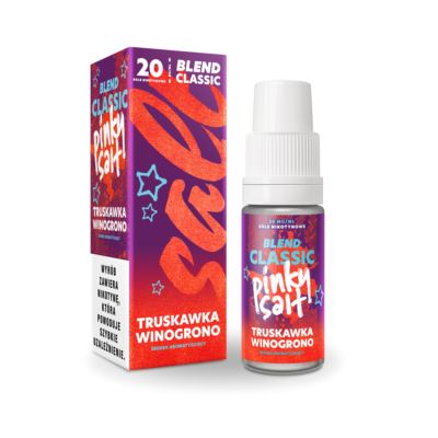 Liquid PINKY SALT 20mg 10ml Truskawka Winogrono