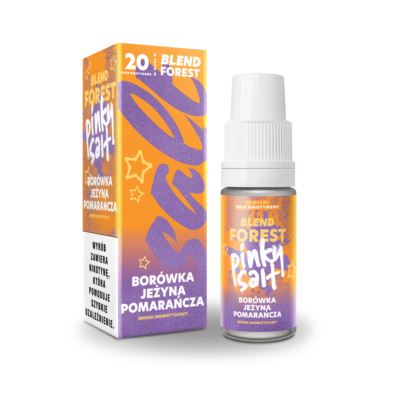 Liquid PINKY SALT 20mg 10ml Borówka Jeżyna Pomarańcza