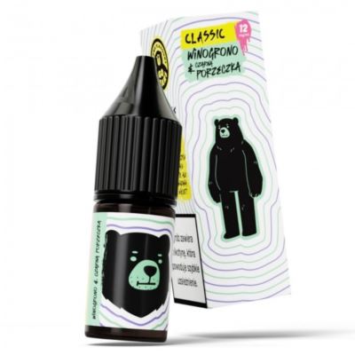 Liquid GO BEARS CLASSIC Winogrono Czarna Porzeczka 10ml 12mg