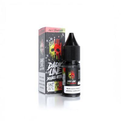DARK LINE DOUBLE SALT 10ml Kiwi x Strawberry 20mg