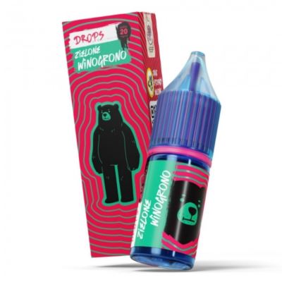Liquid GO BEARS DROPS Zielone Winogrono 10ml 20mg