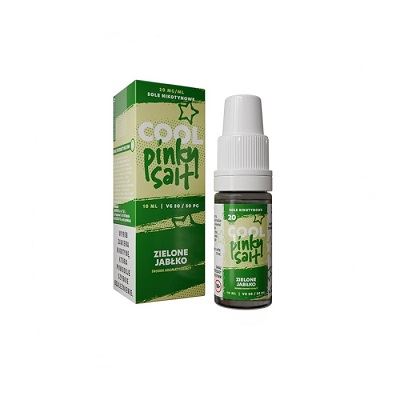 Liquid PINKY COOL SALT 10ml Zielone Jabłko