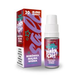Liquid PINKY SALT 20mg 10ml Borówka Malina Wiśnia