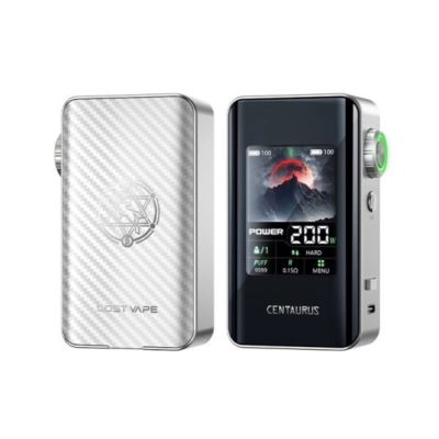 Mod LOST VAPE Centaurus BT200 Silver Carbon