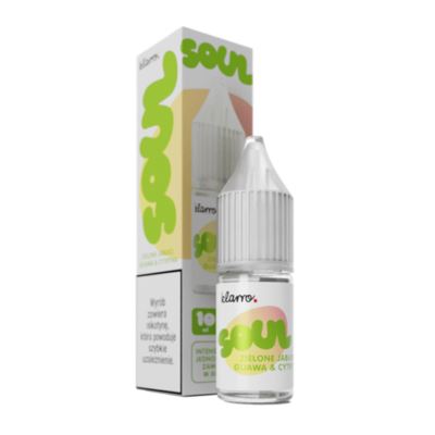 Liquid KLARRO SOUL Salt 10ml Zielone Jabłko Guawa Cytryna 20mg (B26)