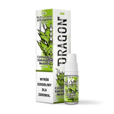 Koncentrat DRAGON Fresh 9/10ml Cytrus Mix Eukaliptus Menthol (B26)