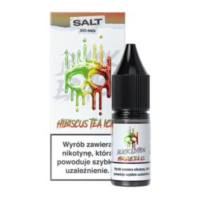 Liquid DARK LINE BLACK Salt 10ml Hibiscus Tea Ice 20mg (B26)