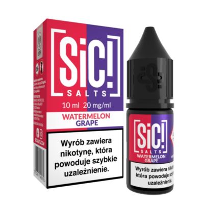 Liquid SIC! DUPLEX Watermelon Grape 20mg 10ml  (B26)