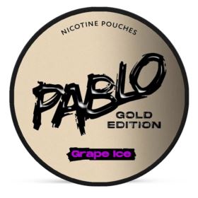 Woreczki nikotynowe PABLO Gold Edition Grape 20mg