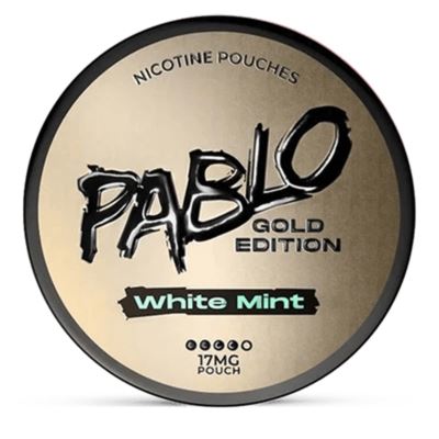 Woreczki nikotynowe PABLO Gold Edition White Mint 20mg