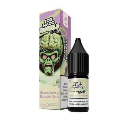 Liquid TORNADO Salt Gooseberry Bubble Tea 20mg 10ml (B26)