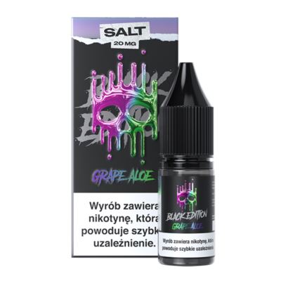 Liquid DARK LINE BLACK Salt 10ml Grape Aloe 20mg