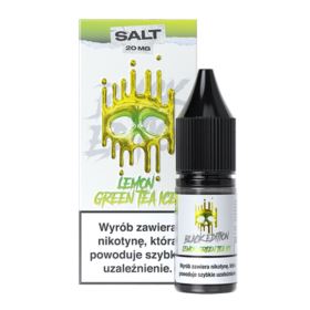 Liquid DARK LINE BLACK Salt 10ml Lemon Green Tea Ice 20mg