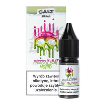 Liquid DARK LINE BLACK Salt 10ml Passionfruit Mojito 20mg