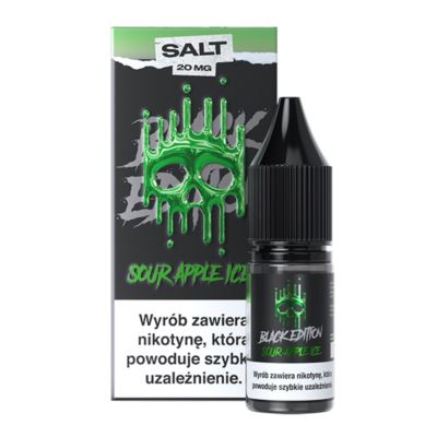 Liquid DARK LINE BLACK Salt 10ml Sour Apple Ice 20mg