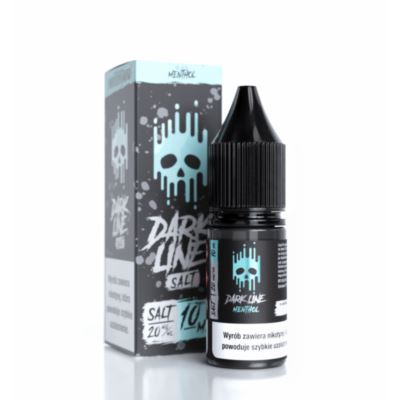 Liquid DARK LINE Salt 10ml Menthol 20mg (B26)