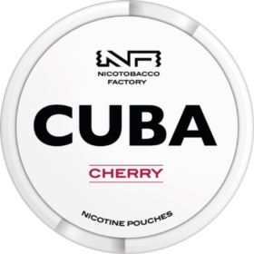 Woreczki Nikotynowe CUBA White Cherry 16mg
