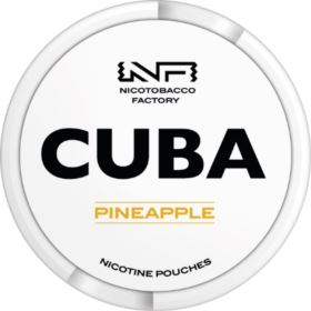 Woreczki Nikotynowe CUBA White Pineapple 16mg