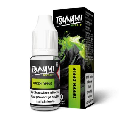 Liquid TSUNAMI Salt 10mg Green Apple 10ml