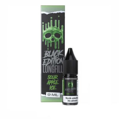 Longfill DARK LINE BLACK 9/10ml Sour Apple Ice