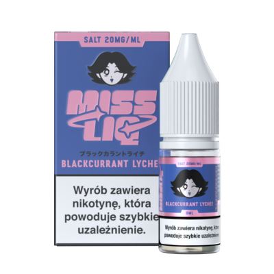 Liquid MISS LIQ 8ml Blackcurrant Lychee 20mg