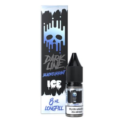 Longfill DARK LINE Ice 8/10ml Black Currant (B26)