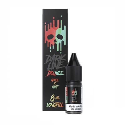 Longfill Double DARK LINE 8/10ml Apple Mint (B26)
