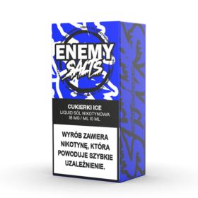 Liquid ENEMY SALTS Cukierki Ice 18mg 9ml