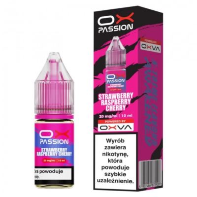 Liquid OX Passion 10ml Strawberry Raspberry Cherry 20mg (B26)