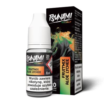 Liquid TSUNAMI Salt 20mg Fruitmix Aloe Lychee 10ml