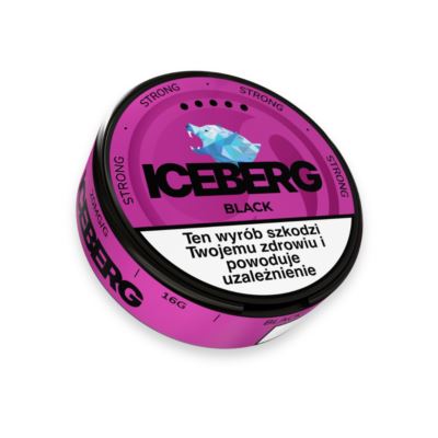 Woreczki nikotynowe ICEBERG Black 20mg/g B26
