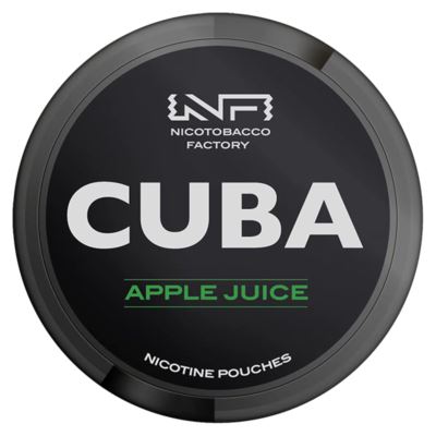 Woreczki Nikotynowe CUBA Black Apple Juice 20mg/g B26