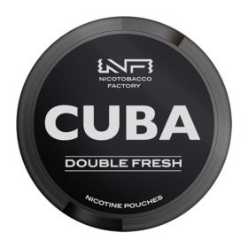 Woreczki Nikotynowe CUBA Black Double Fresh 20mg/g B26