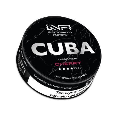 Woreczki Nikotynowe CUBA Black Cherry 20mg/g B26