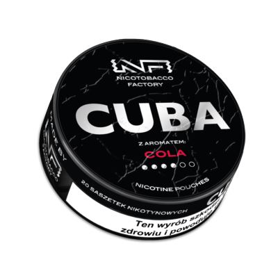 Woreczki Nikotynowe CUBA Black Cola 20mg/g B26