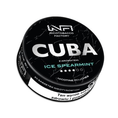 Woreczki Nikotynowe CUBA Black Ice Spearmint 20mg/g B26