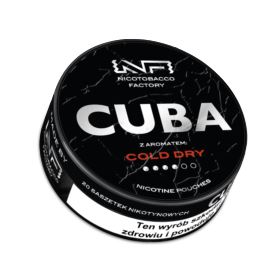 Woreczki Nikotynowe CUBA Black Cold Dry 20mg/g B26