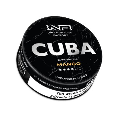 Woreczki Nikotynowe CUBA Black Mango 20mg/g B26